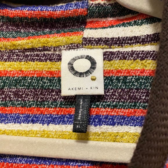 Striped Anthropologie coat - Picture 4 of 8